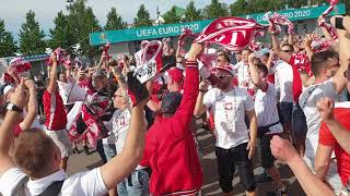 Polish fans in Petersburg Russia Euro 2021