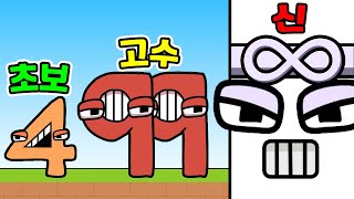 넘버 로어 병맛 9999 만렙진화?! / 최종보스 무한 넘버 로어?? [Number Run: Merge 3D Math] screenshot 5