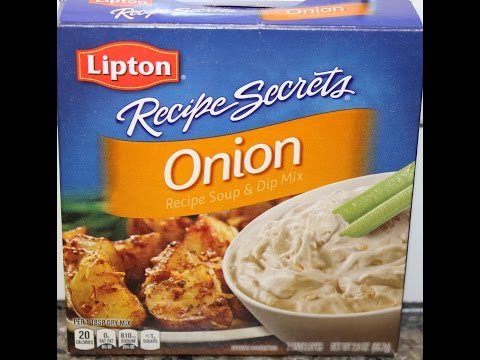 Using Lipton Onion Soup in Pork Roast & Onion Roasted Potatoes