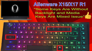 "Fixing Alienware X15/X17 R1 Keyboard Issues: Backlight Missing & Media Key Mix-up Solution"