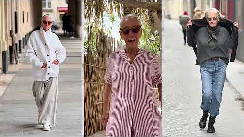 At 77, She Is a STYLE ICON for Modern MATURE Women