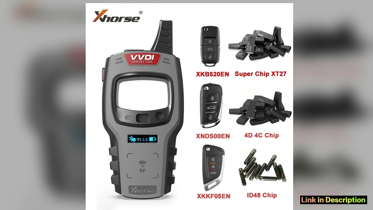 Key Programmer 96bit 48Clone Xhorse VVDI Mini Key Remote Car Key Clone Transponder Generation XT27