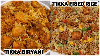 2 Most Delicious Recipes ❗Tikka Biryani & Tikka Fried Rice by (YES I CAN COOK)