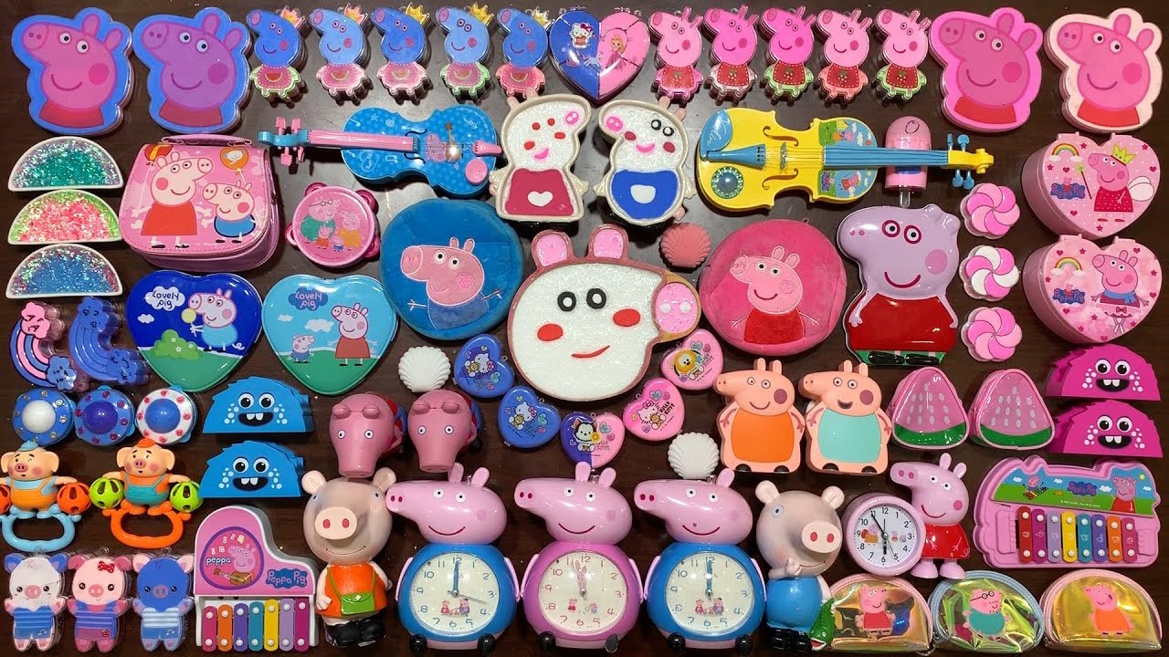 Festival of Colors !! Mixing Random Things Into Slime !! Satisfying Slime Smoothie 