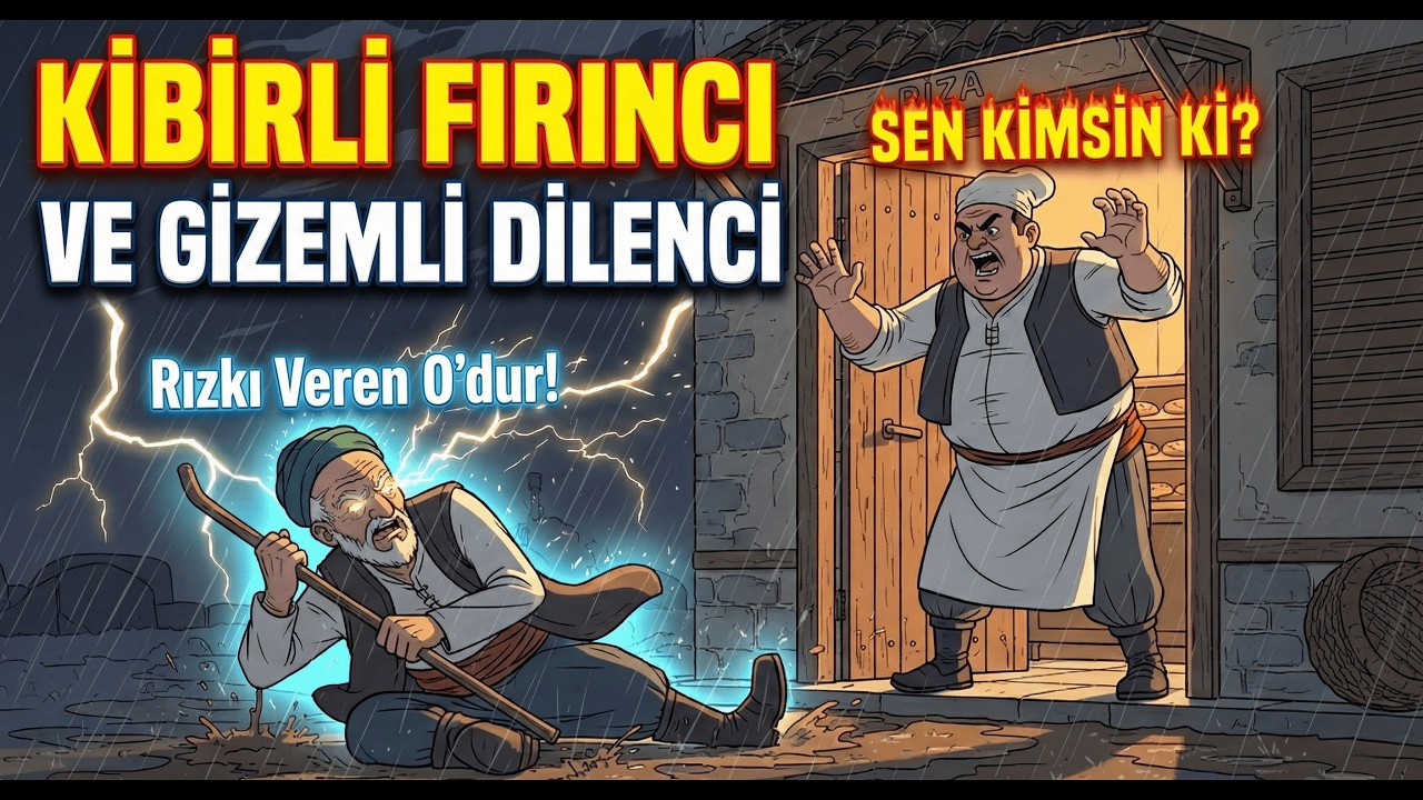 KAPIYA GELEN HIZIR'DI! Dilenciyi Kovan Zengin Fırıncı Sabah Uyanınca Çıldırdı! | ibretlik Hikaye