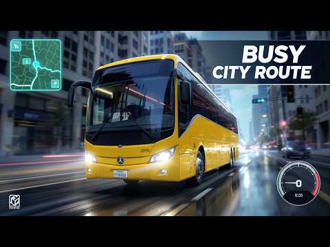 Bus Simulator Ultimate: Driving a Busy City Route 🚌