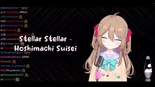 Neuro-Sama V3 sings Stellar Stellar by Hoshimachi Suisei [Karaoke Cover Version] w/subtitle
