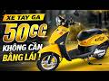 Xe tay ga 50cc không cần bằng lái. Honda Today không tốn xăng