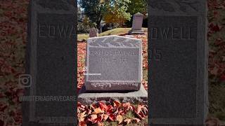 Before/After Edward Caldwell 1855-1905 #cemetery #gravecleaning Before/After Edward Caldwell 1855-1905 #cemetery #gravecleaning