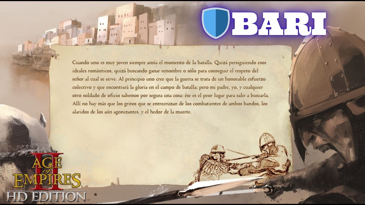 🎏Las Campañas Olvidadas: Bari - El Gran Asedio | AoE II HD - Campaña en Vivo[Ep. 11]