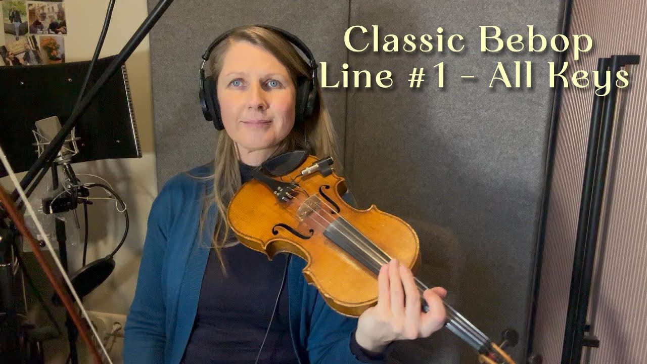 Classic Bebop Line #1 – All Keys