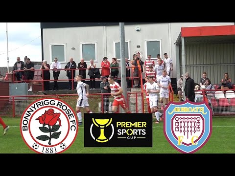 HIGHLIGHTS Bonnyrigg Rose 0 1 Arbroath FC Premier Sports Cup Manager Interview 