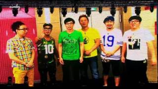 130803 Yoo Jaesuk HAHA Infinity Challenge DMZ Peace Con