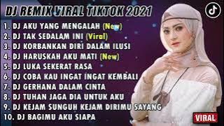 DJ SLOW 2021 NONSTOP - DJ AKU YANG MENGALAH ARIEF | TAK SEDALAM INI FULL ALBUM