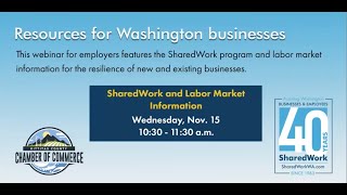 SharedWork, Labor Market and Economic Analysis Webinar