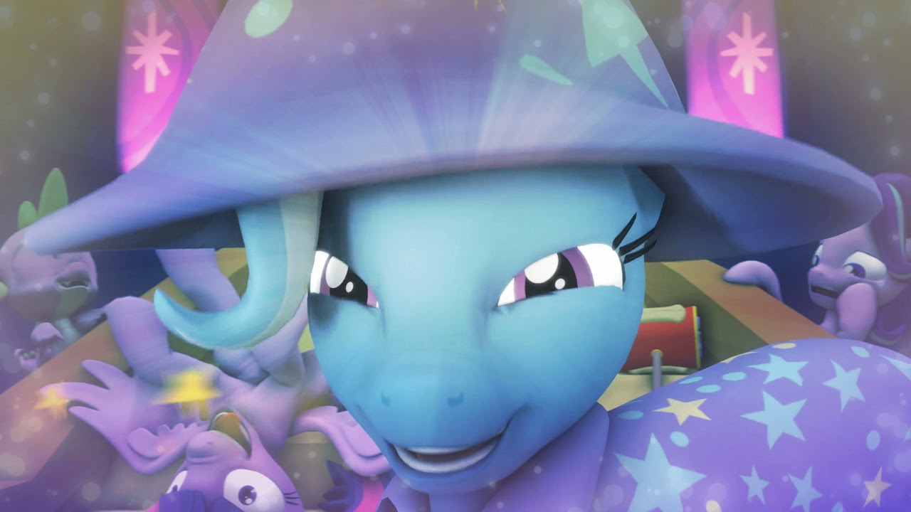 MLP SFM - Sax Gandalf meme, but with Trixie