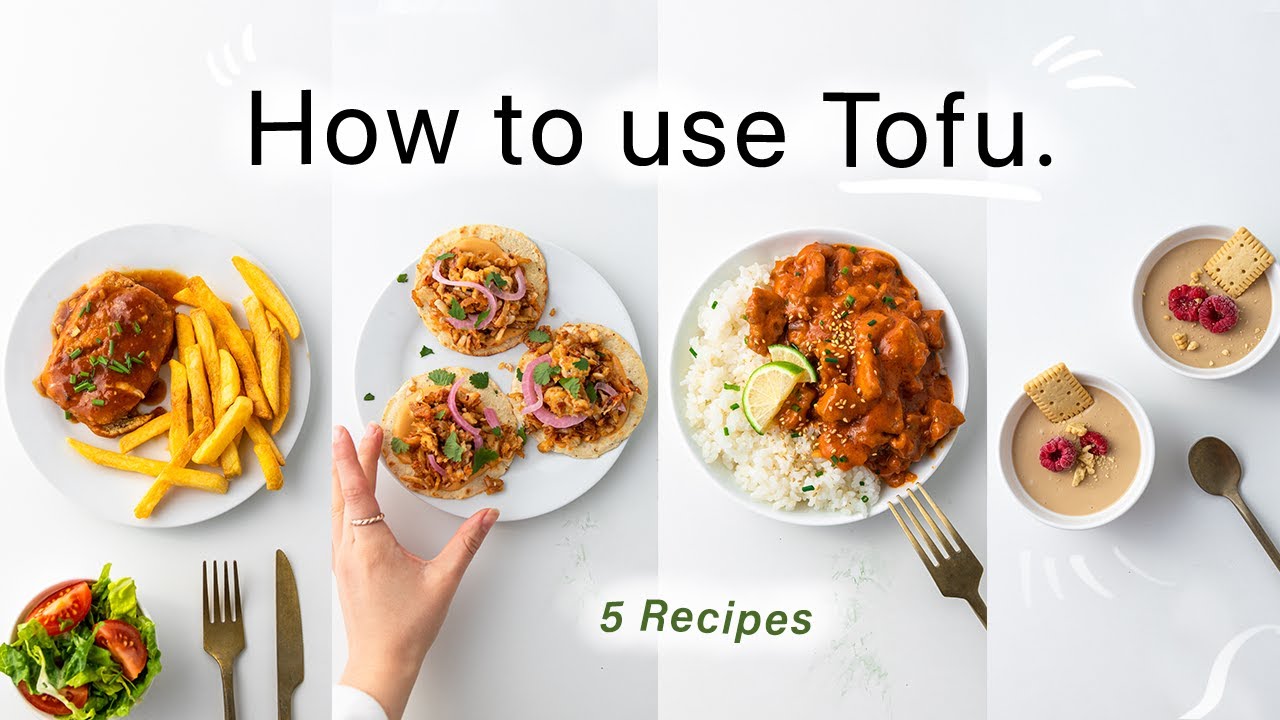 The BEST Ways to cook Tofu. (5 recipes, easy & TASTY)