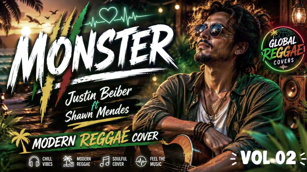 Monster 🌞 Tropical Reggae Cover | Justin Bieber & Shawn Mendes Island Vibes (Vol. 2)