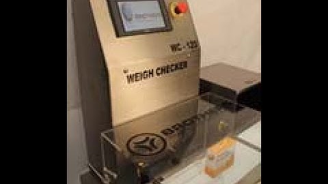 Check Weighing System, Check Weigher, Online Check Weighing System, Online Weighing Machine