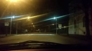 Taking a drive around Pärnu, Estonia - Night time November 2015