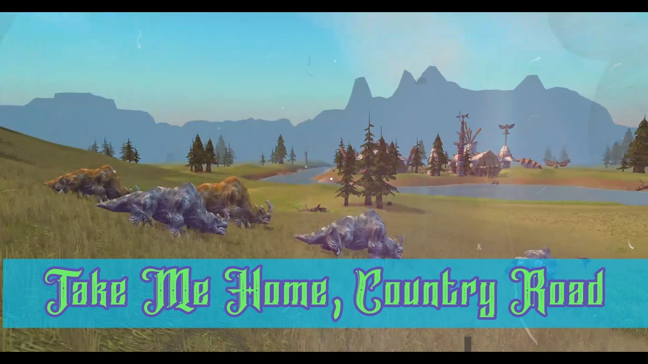 Take Me Home, Country Roads - John Denver...but with Nace and a Kodo.