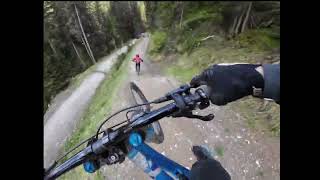 Hangman 2 Blue Line Bikepark Leogang Austria 🇦🇹 Full Run