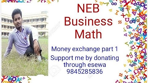 Money Exchange part 1 /Chain Rule/ Solved question NEB math class 12