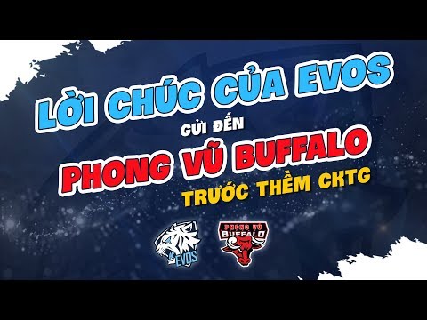 EVOS gửi lời chúc đến PVB tại CKTG 2018