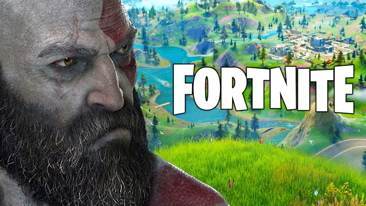 Just Playing Some Fortnite As Kratos