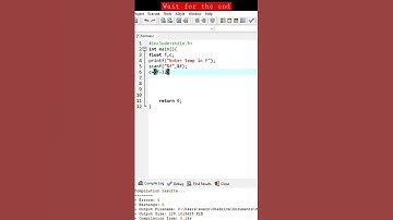 how to change temp Fahrenheit to Celcius on C language ##shorts #viral#coding #programming #python