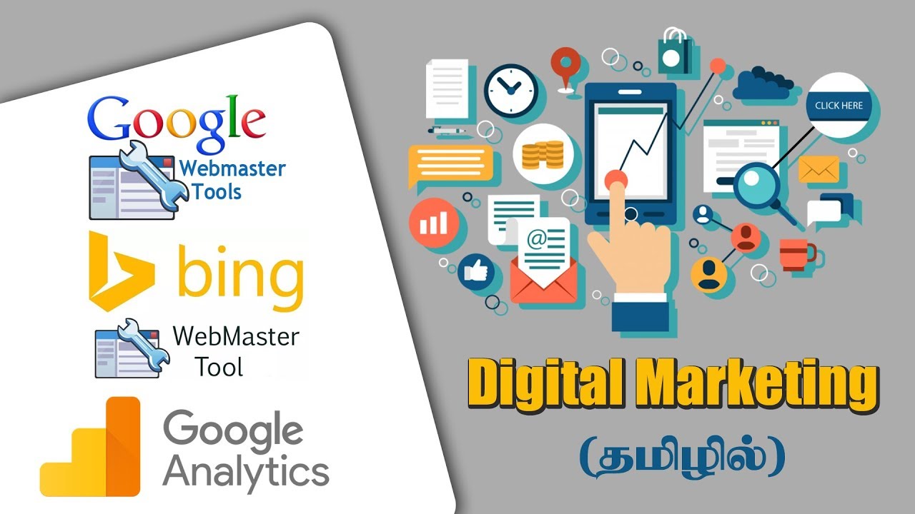 Digital Marketing in Tamil - Webmaster Tools and Analytics