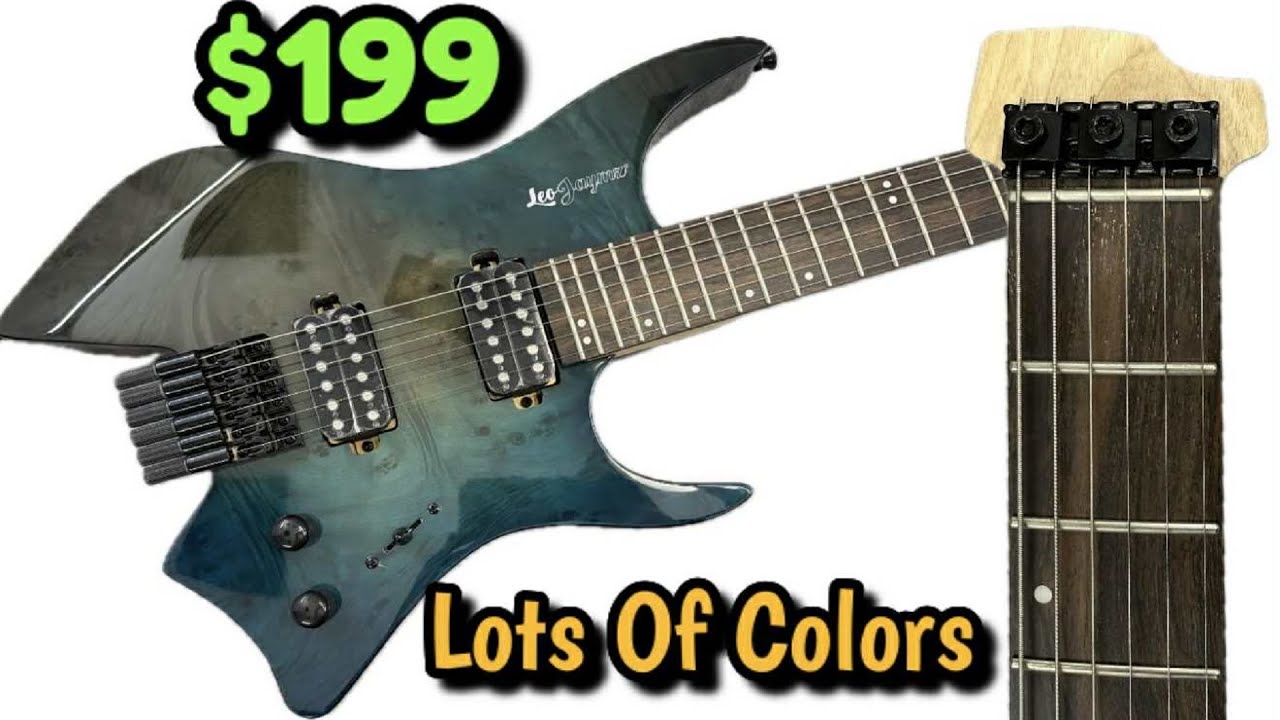 Новые гитары без головки от Leo Jaymz — это круто! Они не задержатся долго на Amazon за 199 долла...