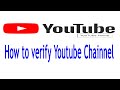 How To verify Youtube Chainal youtube chainal ko verify kaise karen rajendra dada tech knowledge