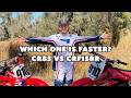 Which bike is faster? Carson Brown tests a Honda CRF150R vs a CR85 Two-Stroke