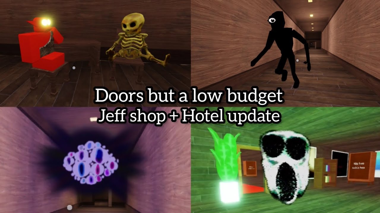[Roblox]Doors but a low budget Jeff shop update Gameplay doors roblox