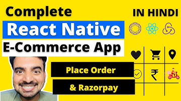 React Native Ecommerce App - Place Order & Payment with Razorpay 🔥 | In Hindi ✅ | Engineer Codewala