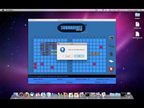 Submarines Java Game - Group D - QMUL Software Engineering 2009/10