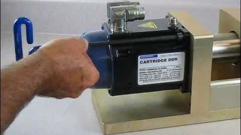 Kollmorgen Cartridge DDR Motor Demonstration