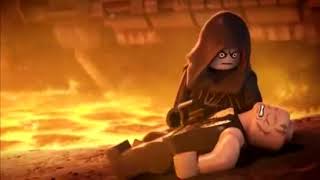 A Man Has Fallen Into The River In Lego Star Wars