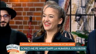 Carmen Chindriș și Taraful Rutenilor, melodie de iarnă!