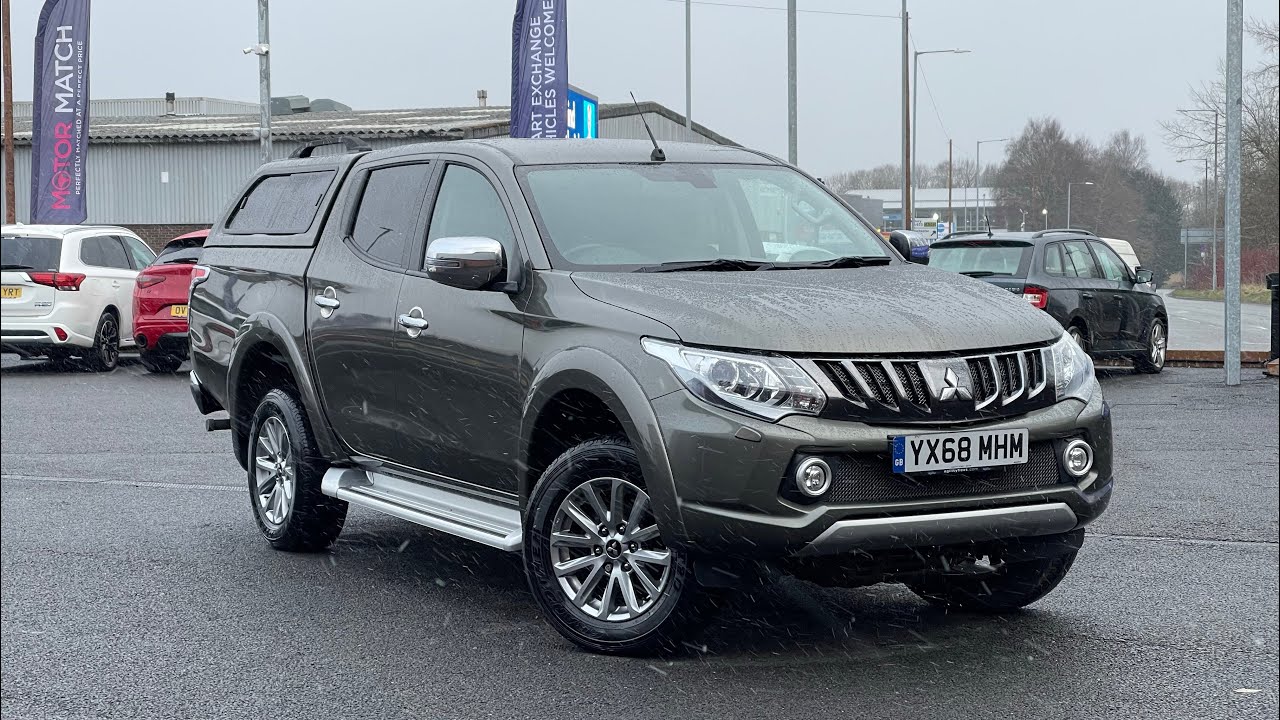 Approved Used Mitsubishi L200 2.4 DID DC Barbarian Auto 4WD Motor