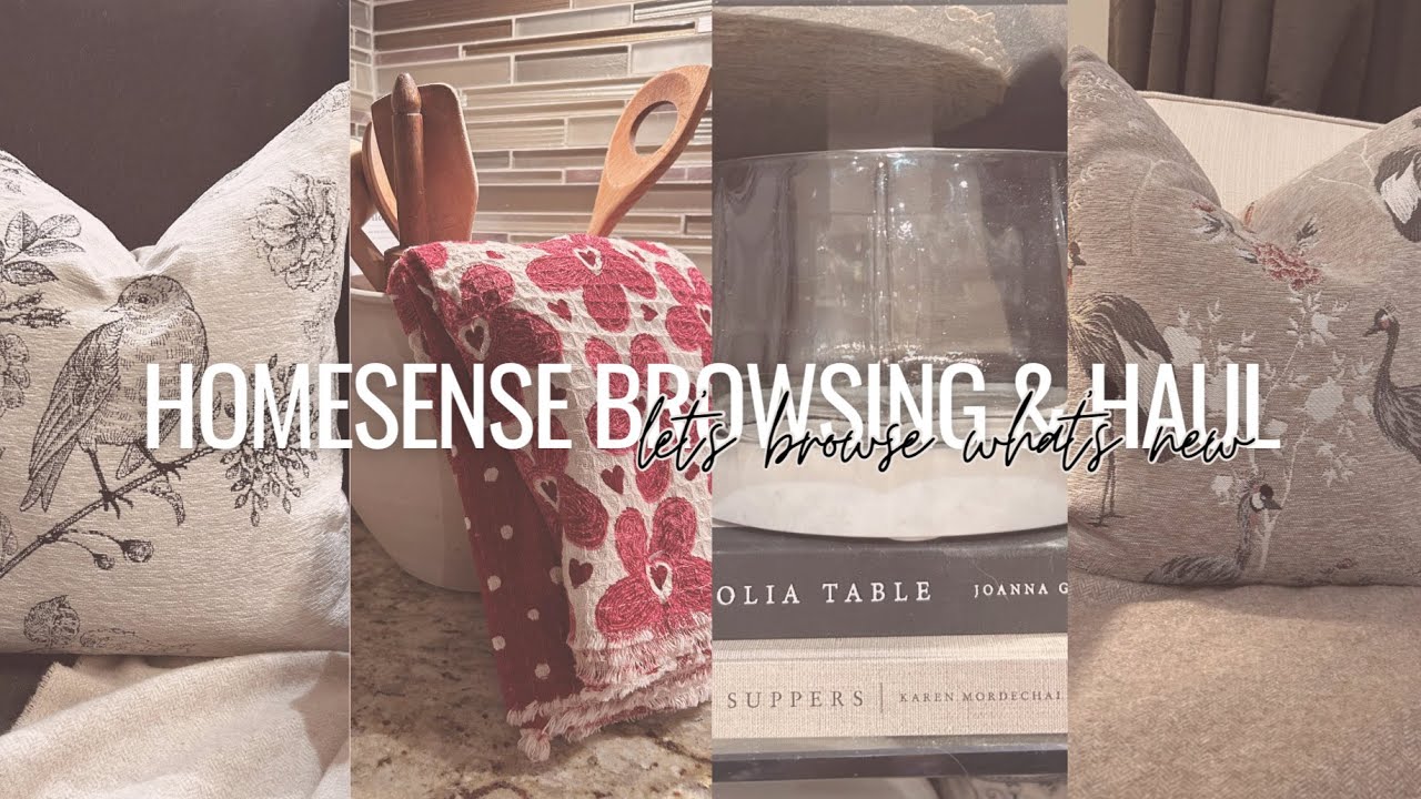 Browsing HomeSense for Spring 2026 🌷 | New Arrivals, Soft Neutrals & Cozy Home Vibes