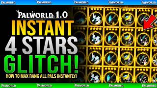 How To 4 STAR FULLY CONDENSE Every Pal INSTANTLY! Insane MAX RANK Glitch in Palworld 1.0 screenshot 2