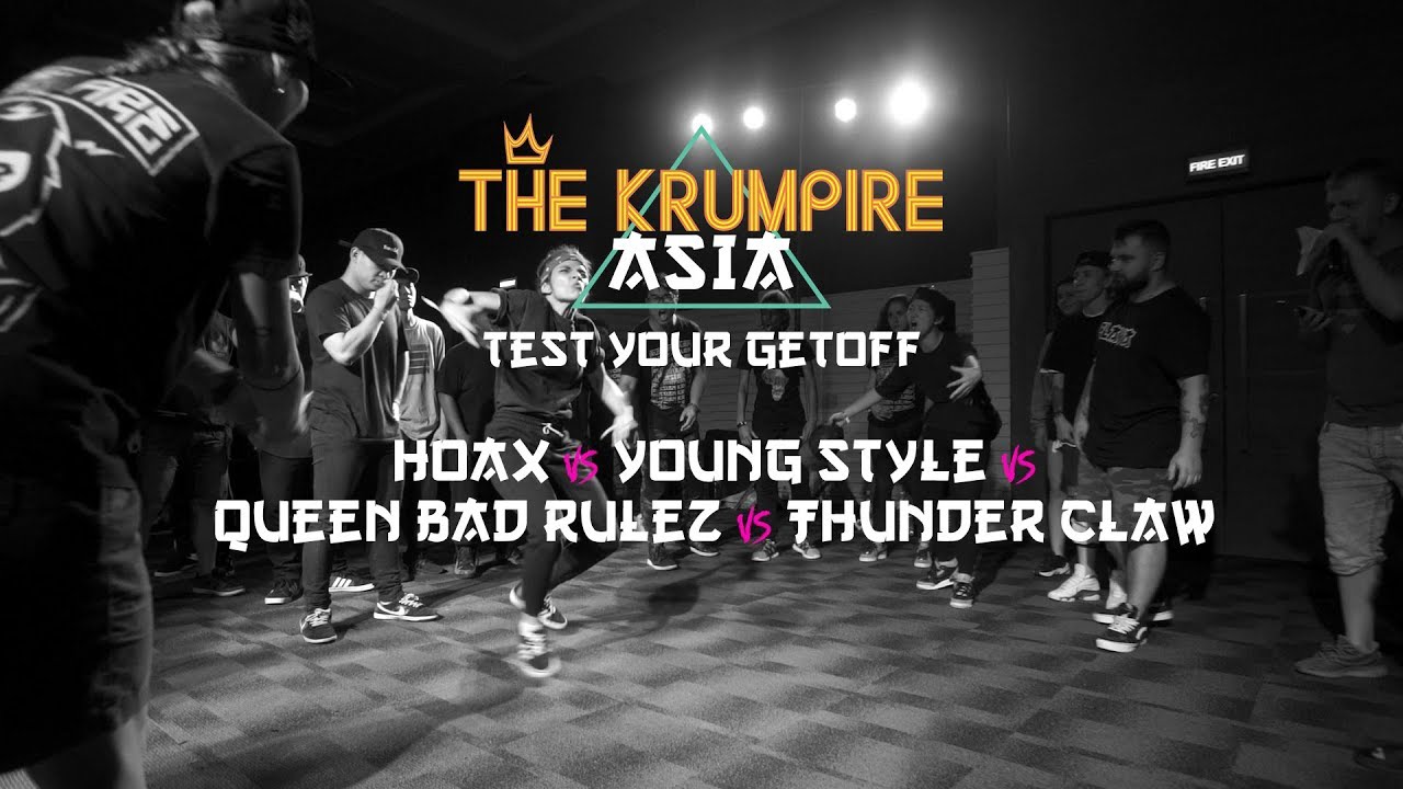 Hoax vs Young Style vs Queen Bad Rulez vs Thunder Claw | 1/8 TEST YOUR GETOFF | THE KRUMPIRE ASIA
