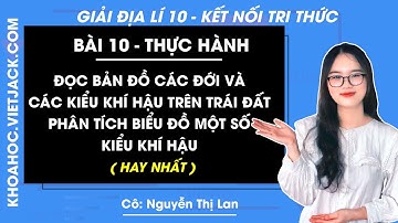 Địa lí 10 Bài 10: Thực hành Đọc bản đồ các đới kiểu khí hậu trên Trái Đất | Kết nối tri thức
