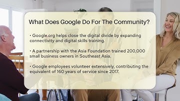 What Does Google Do For The Community? - SearchEnginesHub.com