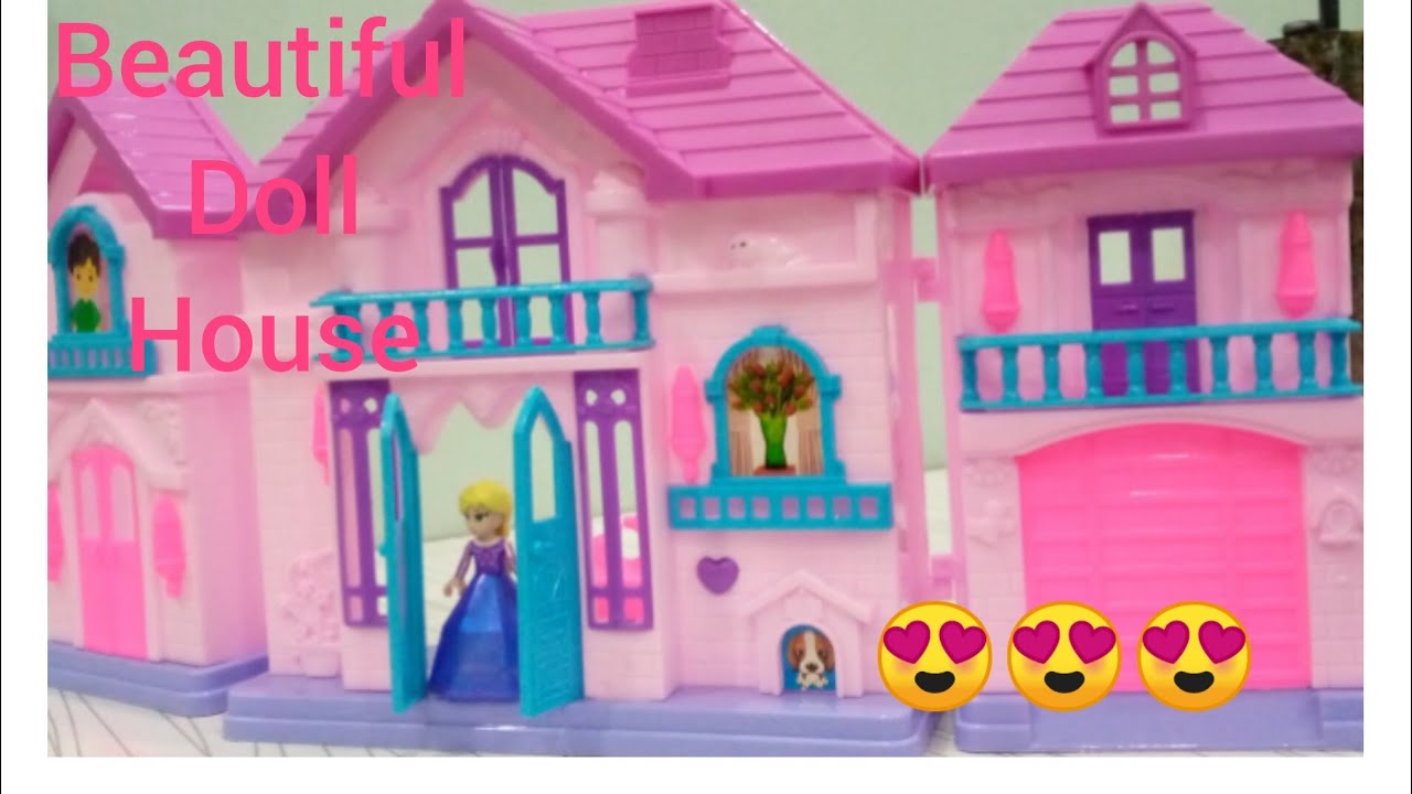 Baby doll house toys kitchen and bed room play baby dolls YouTube