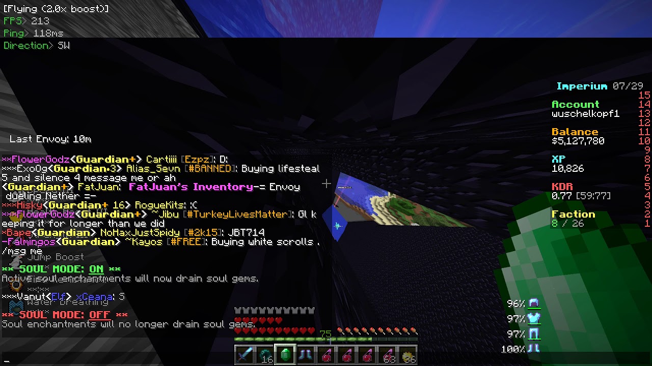 Getting false banned on cosmicpvp
