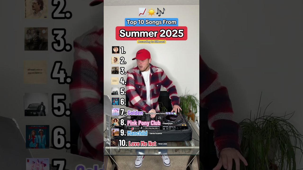 Top 10 Songs Of The Summer 2025