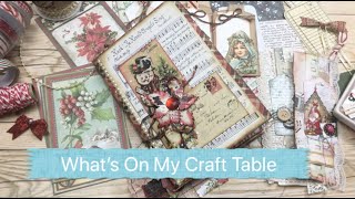 Whats on My Craft Table